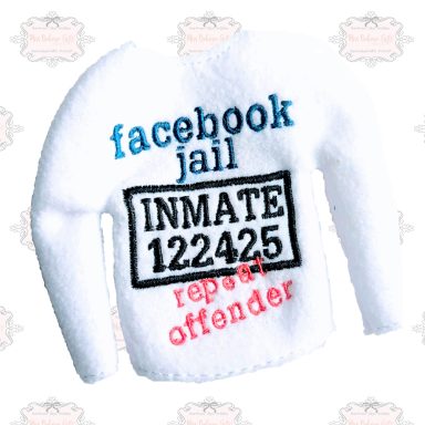 facebook jail funny elf that can sit on the shelf jumper