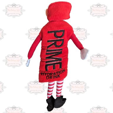 prime energy drink elf that can sit on the shelf costume